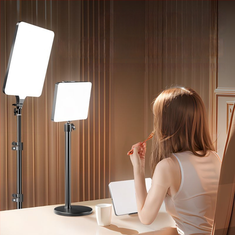 Skaitmeninės fotografijos apšvietimas tiesioginiam transliavimui, LED su dideliu ryškumu, veido grožio užpildymo šviesa, CE sertifikatas