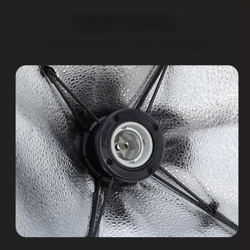 Fotografijos apšvietimo rinkinys tiesioginiam transliavimui su softboxu, E27 lempos laikiklis, 110–220V, nepriklausomas maitinimo šaltinis, ryškumo reguliavimas