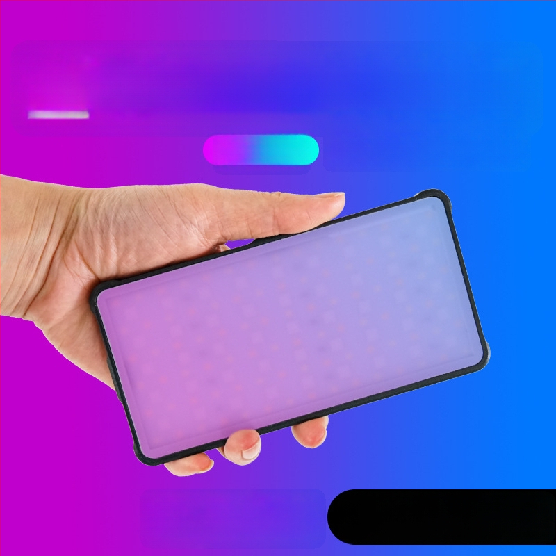 LED RGB užpildymo šviesa mobiliosios fotografijai – 3 režimai, nešiojama kišeninė lemputė, modelis KY-BK0926, 10-50W
