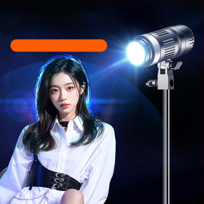 Skaitmeninis fotografijos apšvietimas Sinoni Hair lamp, 5500K, reguliuojamas apšvietimas, reguliuojamas ryškumas