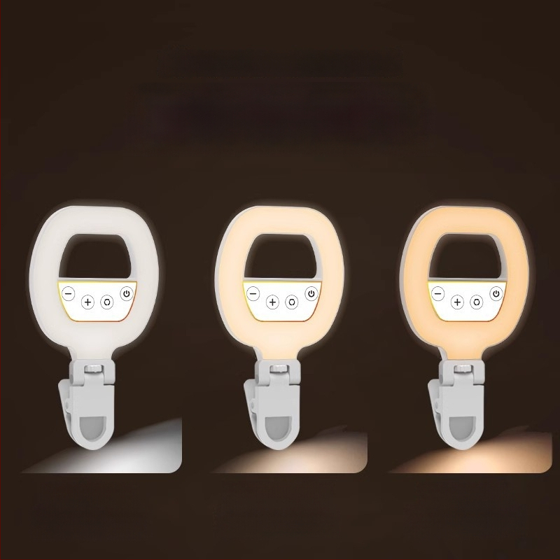 Nešiojama fotografavimo šviesa – kompakti rankinis stalinis apšvietimas tiesioginei transliacijai ir fotografavimui (5V, <10W, 2700–7500K, reguliuojamas ryškumas, reguliuojama spalvos temperatūra)