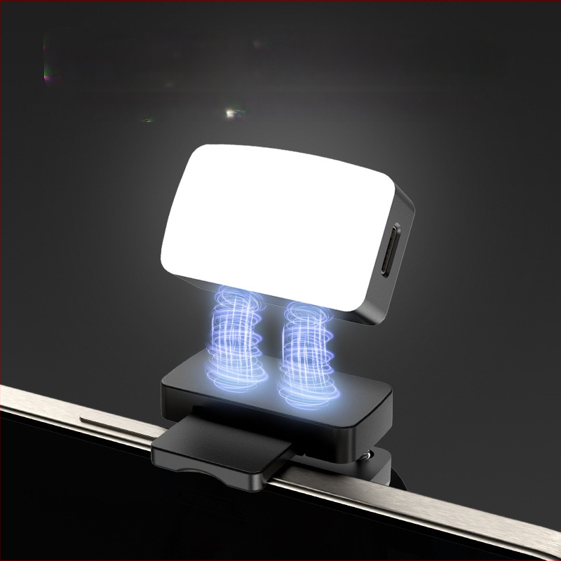 LED papildomo apšvietimo C05 su magnetine tvirtinimu, trijų spalvų temperatūra, galia <10W, 3,7V, stovinčiai fotografijai