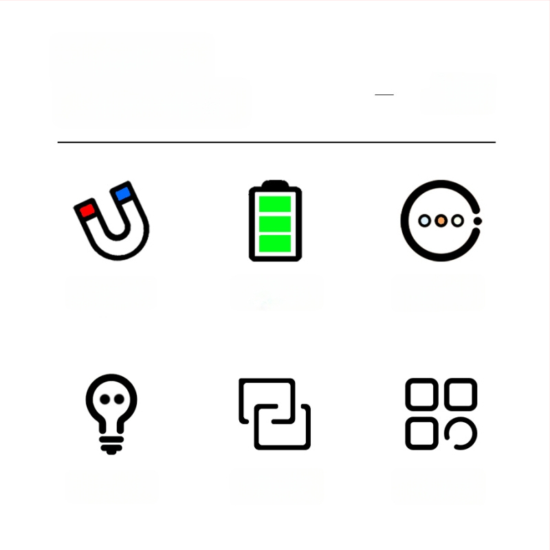 LED papildomo apšvietimo C05 su magnetine tvirtinimu, trijų spalvų temperatūra, galia <10W, 3,7V, stovinčiai fotografijai