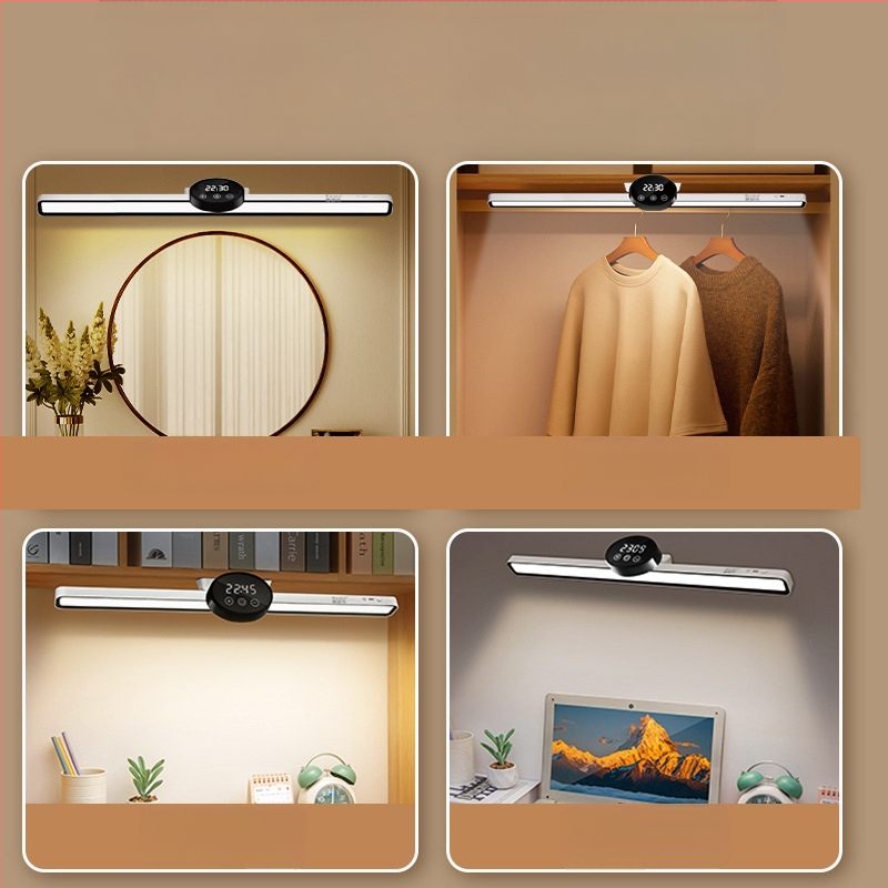 Laiko stalo lemputė su akių apsauga — magnetinė mokymosi LED lemputė, 7W, įkraunama baterija, nuotolinis valdymas, CRI ≥90, CE sertifikatas