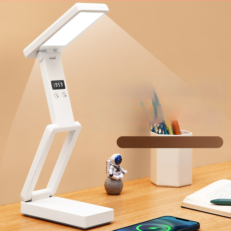 Sulankstoma stalinė lemputė su skaitmeniniu ekranu, įmontuota baterija ir Power Bank funkcija, liečiamasis valdymas, ABS gaubtas, CRI ≥ 90