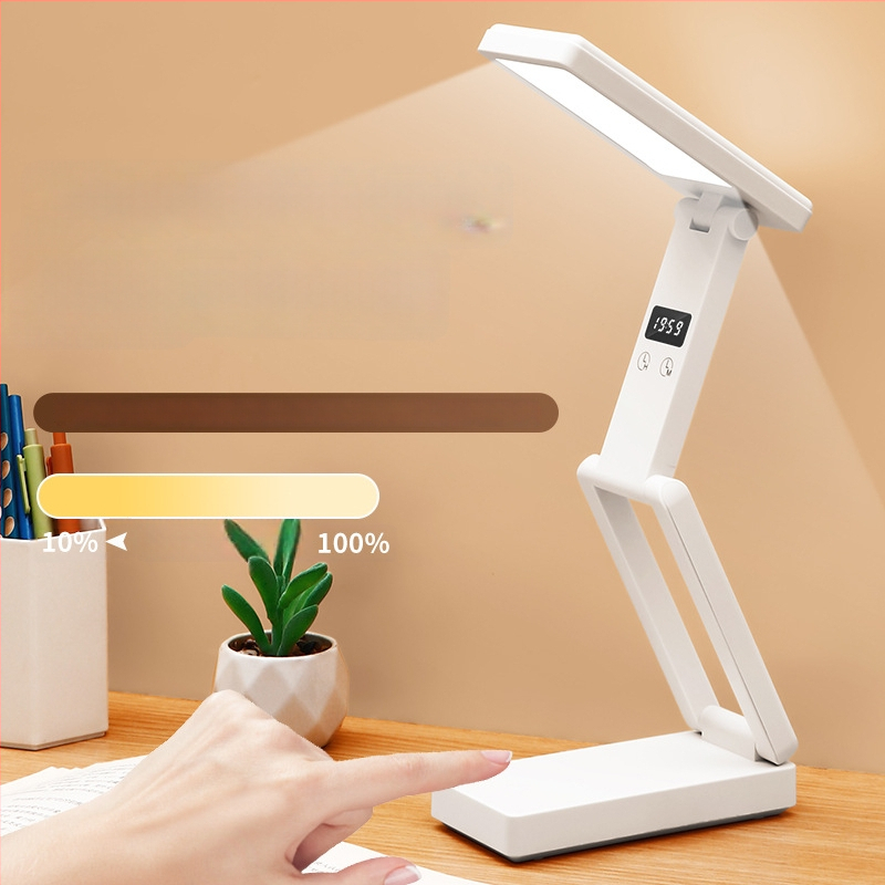 Sulankstoma stalinė lemputė su skaitmeniniu ekranu, įmontuota baterija ir Power Bank funkcija, liečiamasis valdymas, ABS gaubtas, CRI ≥ 90