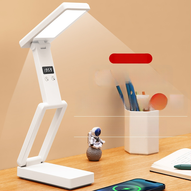 Sulankstoma stalinė lemputė su skaitmeniniu ekranu, įmontuota baterija ir Power Bank funkcija, liečiamasis valdymas, ABS gaubtas, CRI ≥ 90