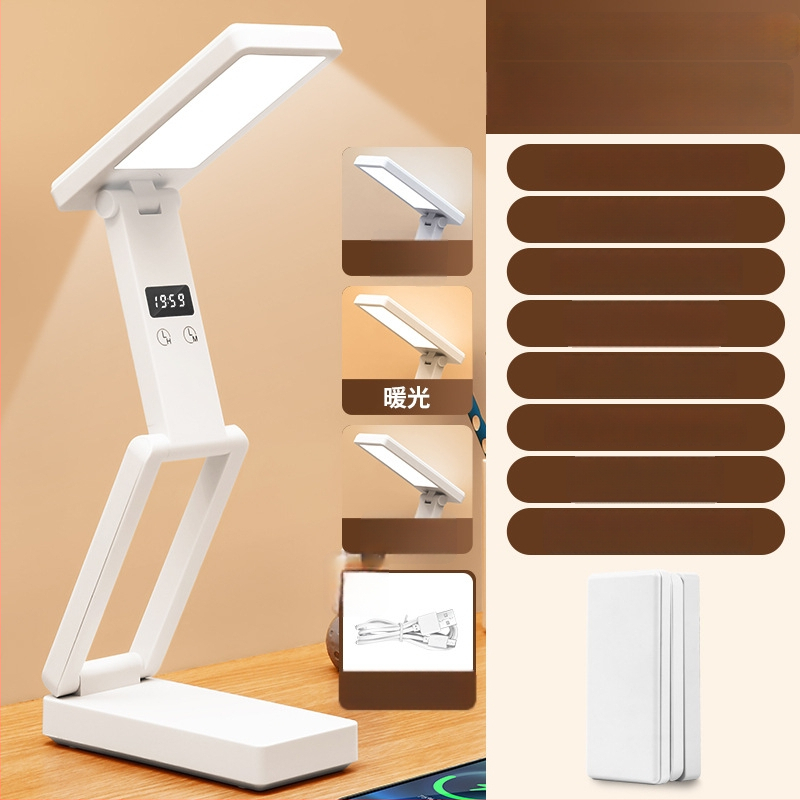 Sulankstoma stalinė lemputė su skaitmeniniu ekranu, įmontuota baterija ir Power Bank funkcija, liečiamasis valdymas, ABS gaubtas, CRI ≥ 90