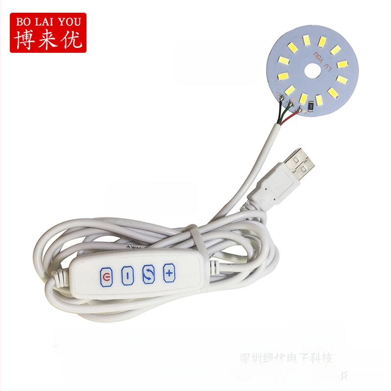 LED USB stalo lempa su reguliuojama šviesos intensyvumu, 5V USB maitinimas, mygtuko jungiklis, aliuminio gaubtas, metalinis laikiklis