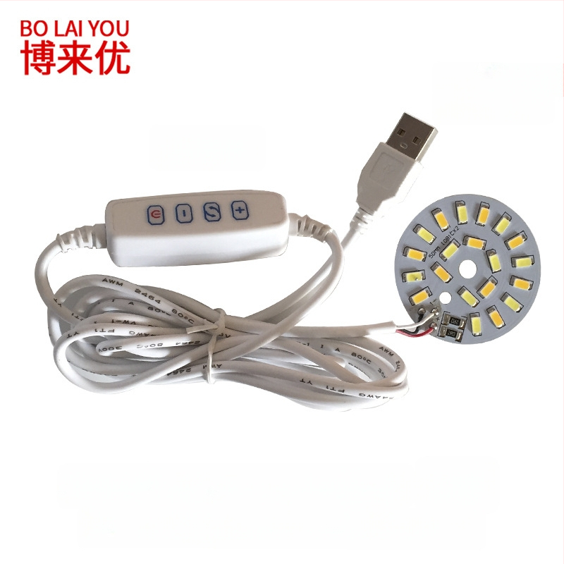 LED USB stalo lempa su reguliuojama šviesos intensyvumu, 5V USB maitinimas, mygtuko jungiklis, aliuminio gaubtas, metalinis laikiklis