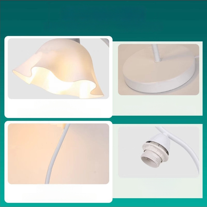 Skandinavijos miegamojo kambario nakties lemputė, metalinė, 220V, 3C sertifikatas 2020181001018046, studijų lemputė