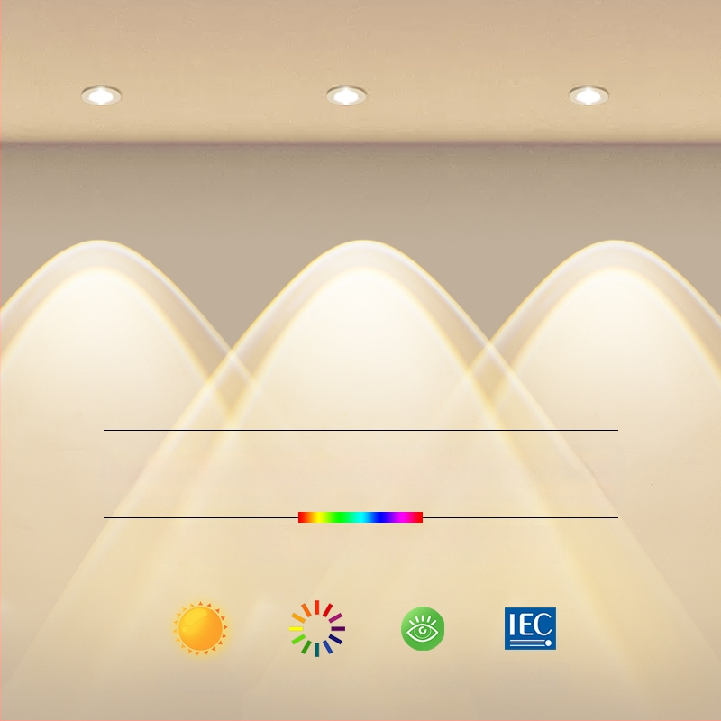 Sisseehitatud LED ultraõhuke seina pesulamp elutoas, 220V, CRI≥95, alumiiniumkorpus, seinaline juhtimine