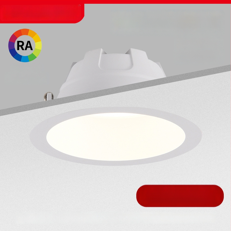 Downlight COB LED-iga, peidetud paigaldus, 220V, CRI ≥90, 3000K/3500K/4000K/5700K
