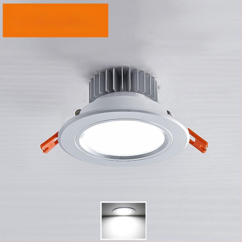 LED laevalgusti downlight kinnise paigaldusega, ava 65–90 mm, pinge 85–265V, 3000/4000/6000K, CRI 80–89, eluiga 30 000 h