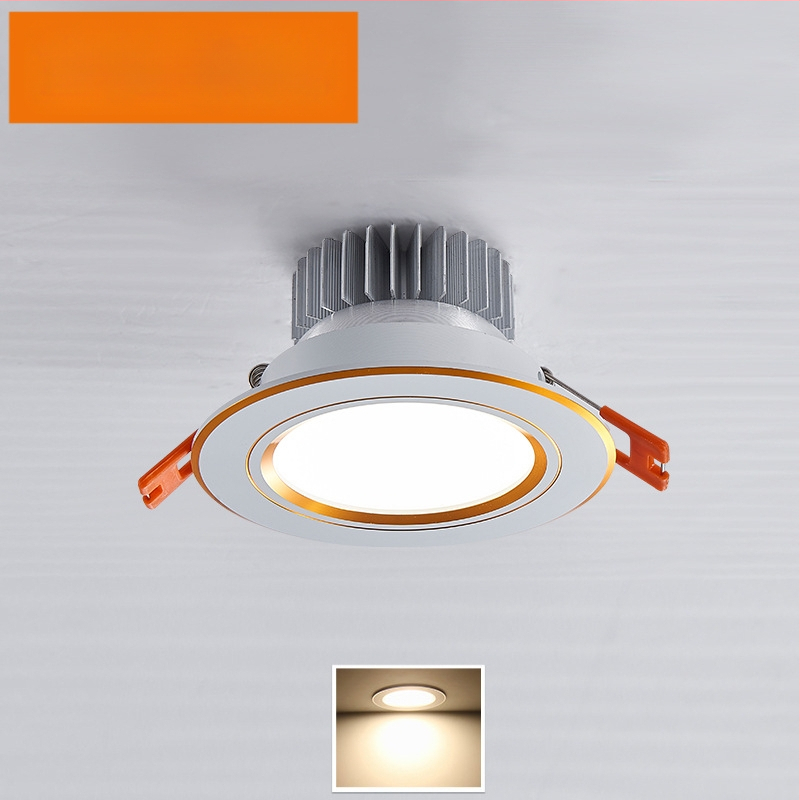 LED laevalgusti downlight kinnise paigaldusega, ava 65–90 mm, pinge 85–265V, 3000/4000/6000K, CRI 80–89, eluiga 30 000 h