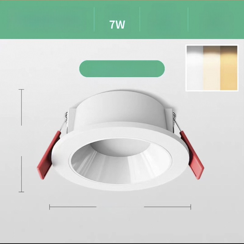LED laevalamp downlight reguleeritava värvitemperatuuriga, CRI ≥ 90, 111–240V