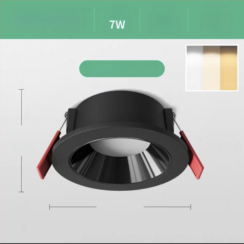 LED laevalamp downlight reguleeritava värvitemperatuuriga, CRI ≥ 90, 111–240V
