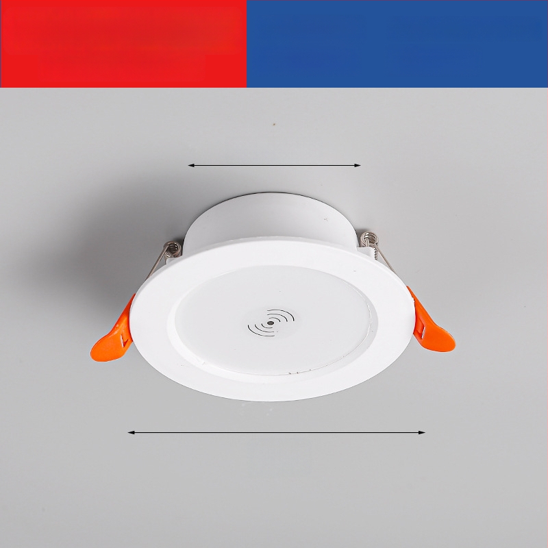 LED downlight su išmaniuoju radaro judesio jutikliu ir šviesos kontrole - LED šaltinis, įtampa ≤36V, CRI 80–89, paslėptas montavimas