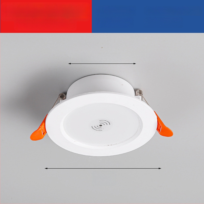 LED downlight su išmaniuoju radaro judesio jutikliu ir šviesos kontrole - LED šaltinis, įtampa ≤36V, CRI 80–89, paslėptas montavimas