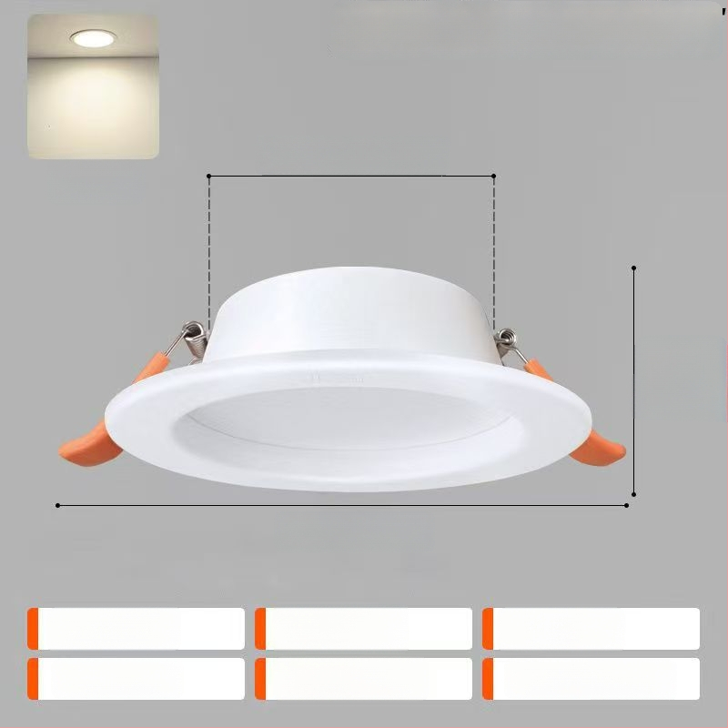 LED laevalgusti – ultraõhuke alumiiniumkorpus, peidetud paigaldus, 6500K päevavalgus, 220V, CRI 70–79