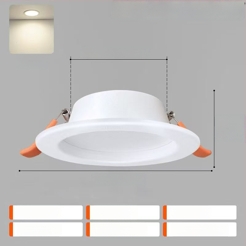 LED laevalgusti – ultraõhuke alumiiniumkorpus, peidetud paigaldus, 6500K päevavalgus, 220V, CRI 70–79