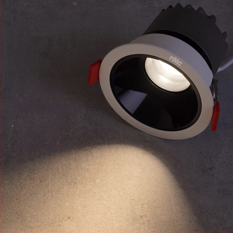 Anti-glare sissehitatud LED prožektor RA97, CRI≥95, 220V, alumiiniumkorpus, NVC, moods minimalistlik stiil