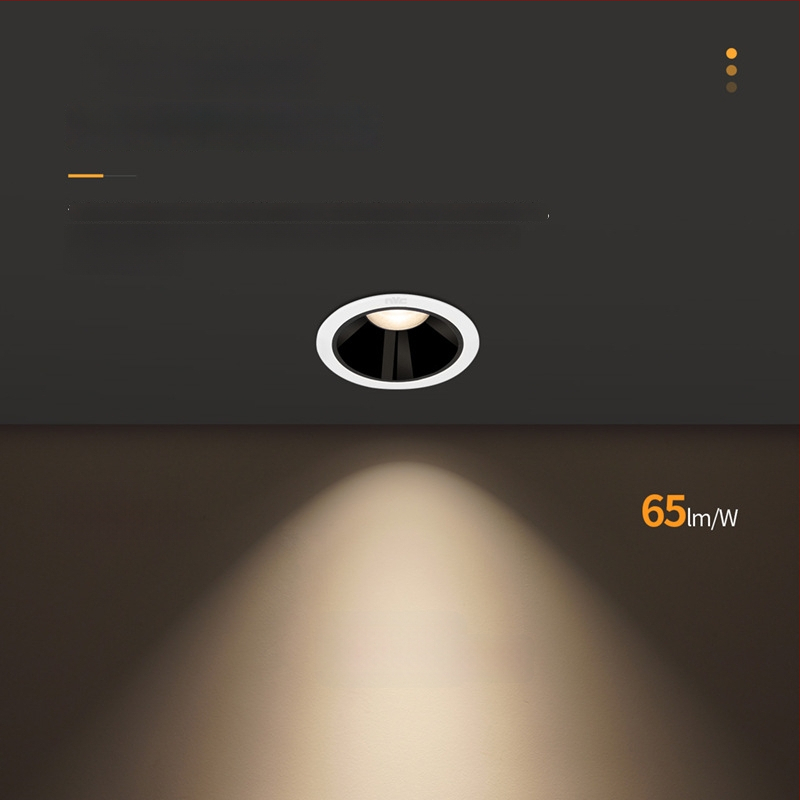 Anti-glare sissehitatud LED prožektor RA97, CRI≥95, 220V, alumiiniumkorpus, NVC, moods minimalistlik stiil