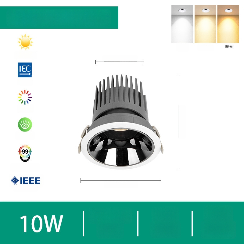 LED valgus kodumajuseks, sisse ehitatud laevalgusti, 220V, Puri kiip, alumiiniumkorpus, lülitiga juhtimine