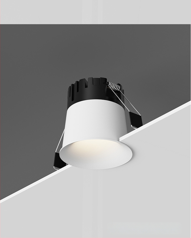 Pinton COB prožektor kumerate servadega raamita, 220V, nupu juhtimine, alumiiniumkorpus