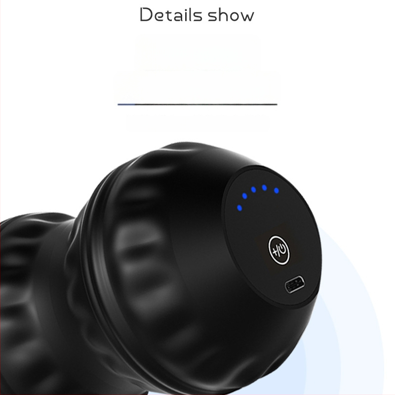 Fascia Bumba Masier TY-517 – dubulti masāžas kontakti, uzlādējams, visa ķermeņa masāža, silikona korpuss