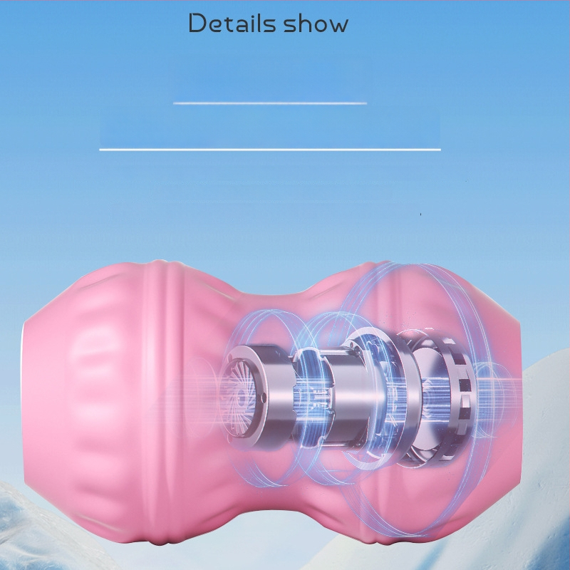 Fascia Bumba Masier TY-517 – dubulti masāžas kontakti, uzlādējams, visa ķermeņa masāža, silikona korpuss