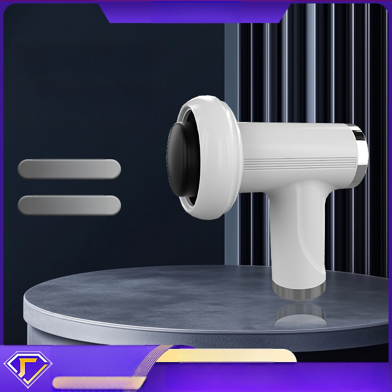 Pārnēsājams elektriskais fascia masāžas instruments ar 5 galviņām, 5+ ātrumi, iekšēja akumulatora jauda 1200-2000 mAh, zems trokšņa līmenis