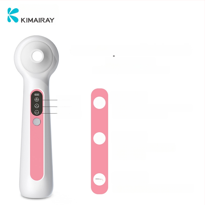 Ultragarsinis juodųjų taškų šalinimo įrankis — 3 lygio reguliavimas, CE/FCC sertifikuotas, korpusas ABS + silikagelis