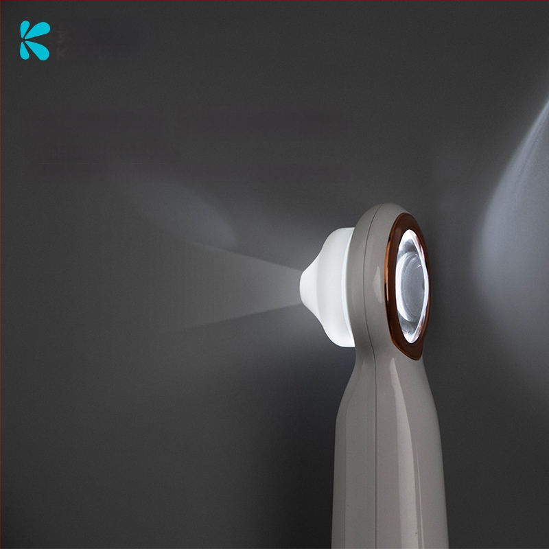 Ultragarsinis juodųjų taškų šalinimo įrankis — 3 lygio reguliavimas, CE/FCC sertifikuotas, korpusas ABS + silikagelis