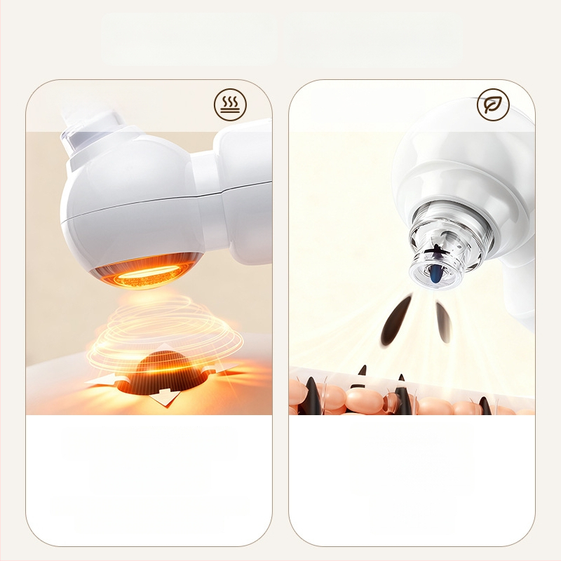 Chigo X20 vakuuminis porų valymo įrenginys su karštojo kompreso funkcija poroms atidaryti, 4 lygis