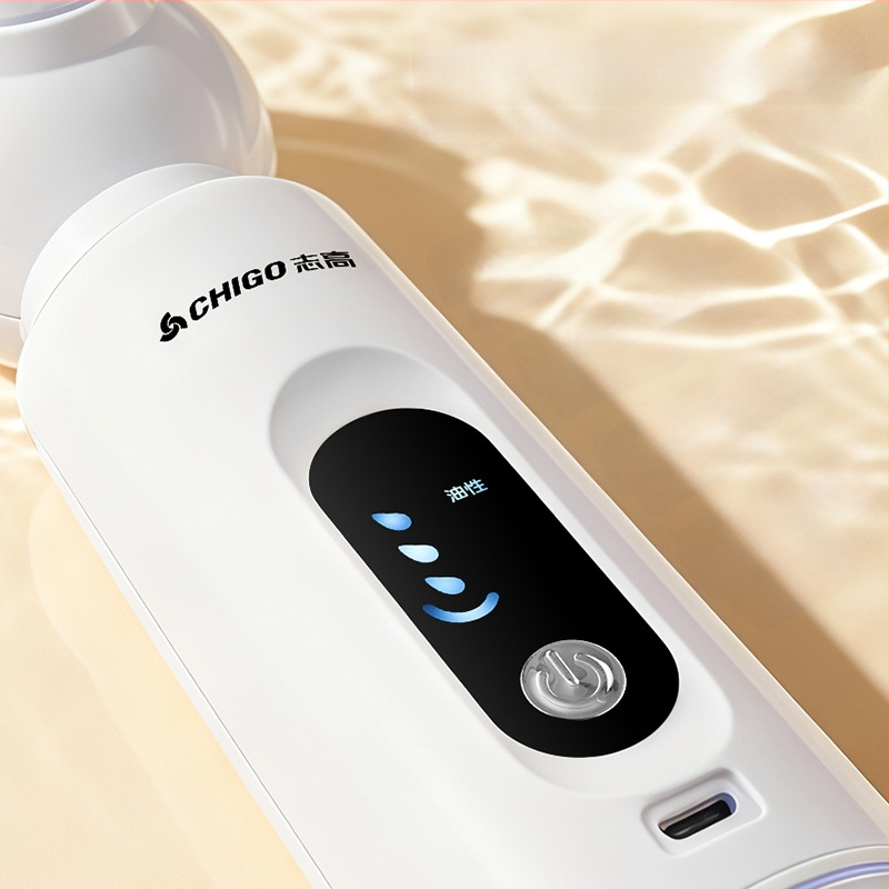 Chigo X20 vakuuminis porų valymo įrenginys su karštojo kompreso funkcija poroms atidaryti, 4 lygis