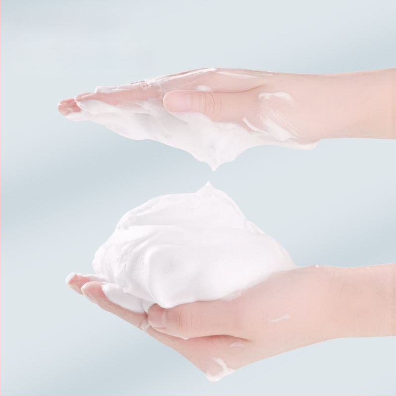 Elektrinis putų pūtėjas veidui, šampūnui ir dušo geliui — su gaubtu, logotipo spausdinimas įmanomas, pritaikomas