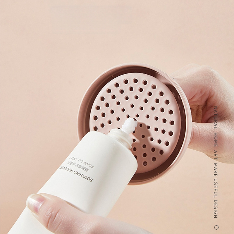 Mo Yao Life Putų gaminimo indelis veido valymui, veido plovimui ir šampūnui — PS+PP, 8×8×11.5 cm, su dangteliu, logotipo spauda, privatios etiketės galimybė