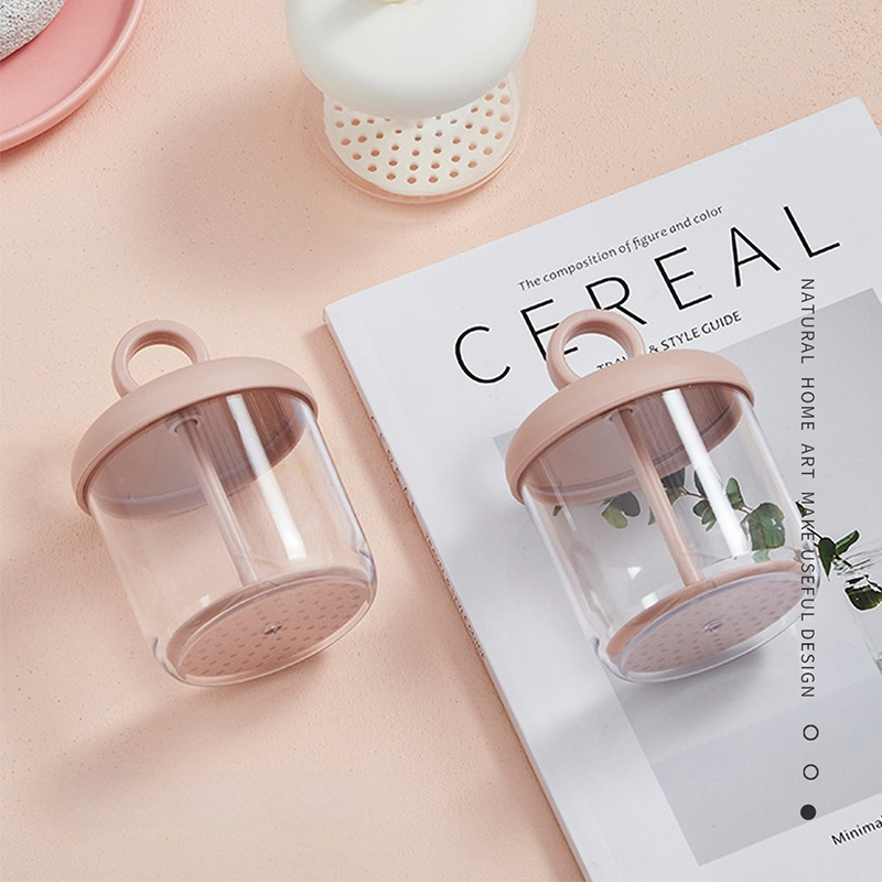 Mo Yao Life Putų gaminimo indelis veido valymui, veido plovimui ir šampūnui — PS+PP, 8×8×11.5 cm, su dangteliu, logotipo spauda, privatios etiketės galimybė