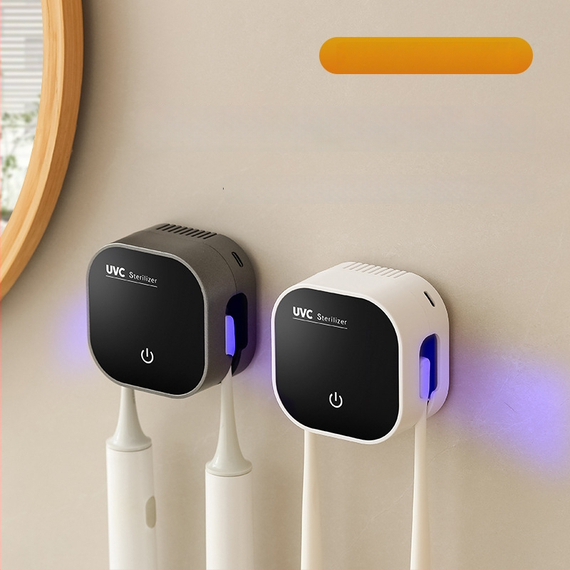 Topelt hambaharjahoidik UV-C steriliseerimine ja kuivatamine, kaasaskantav USB sterilisaator