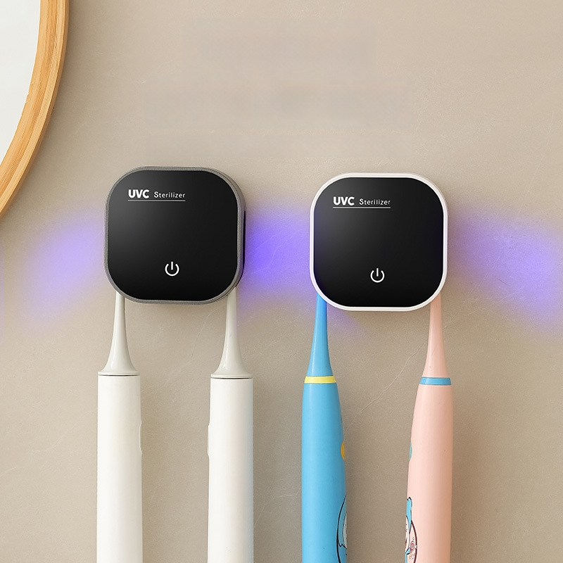 Topelt hambaharjahoidik UV-C steriliseerimine ja kuivatamine, kaasaskantav USB sterilisaator