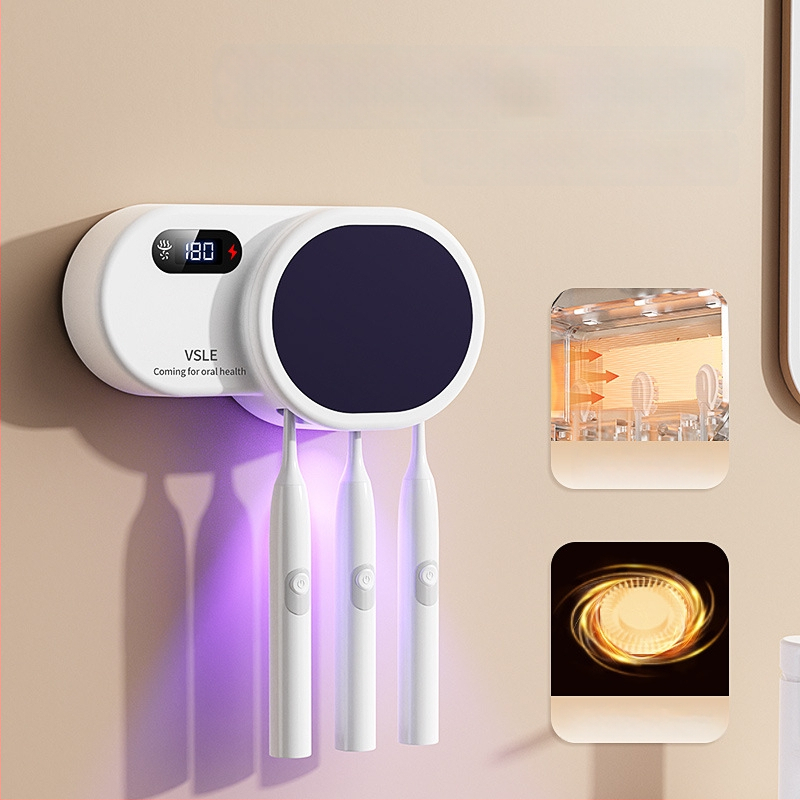 Harjaotsakute steriliseerija ja kuivati, UV steriliseerimine, 99,9% tõhusus, 180 s tsükkel, seinale paigaldatav, 5W