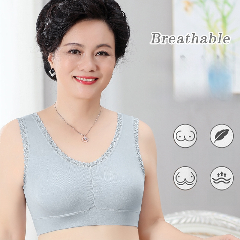 Modalinė liemenėlė moterims, be vielos, vest stiliaus, 3/4 kaušelis, vidutiniškai formuotas kaušelis, dvigubos petnešėlės