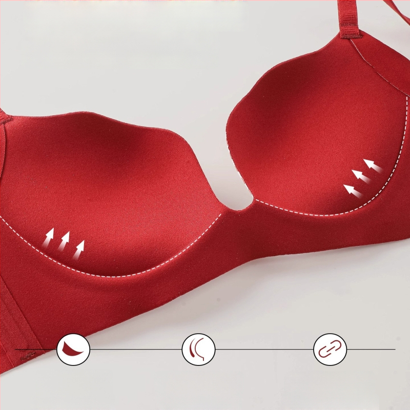 Push-Up formuojanti liemenėlė, 3/4 puodelio, V iškirptė, užnugaros keturi užsegimai, nailonas su spandekso įdaila