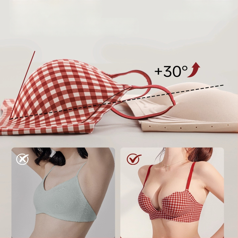 Push-Up formuojanti liemenėlė, 3/4 puodelio, V iškirptė, užnugaros keturi užsegimai, nailonas su spandekso įdaila