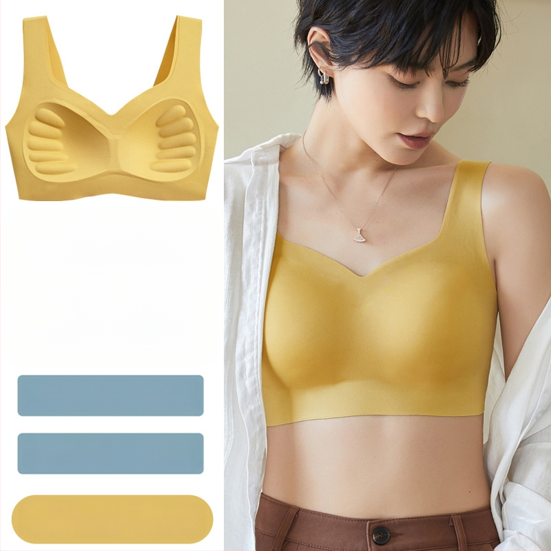 Be vielos, be siūlių, su formuotais puodeliais, vest stiliaus liemenėlė, su fiksuotais dvigubais peties dirželiais, nailonas/elastanas