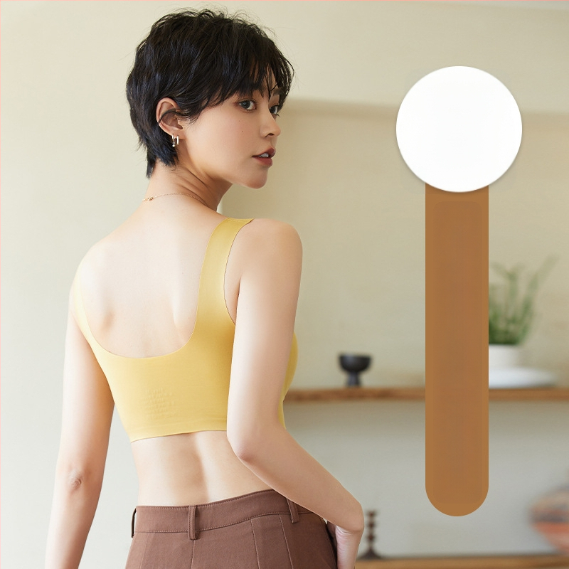 Be vielos, be siūlių, su formuotais puodeliais, vest stiliaus liemenėlė, su fiksuotais dvigubais peties dirželiais, nailonas/elastanas