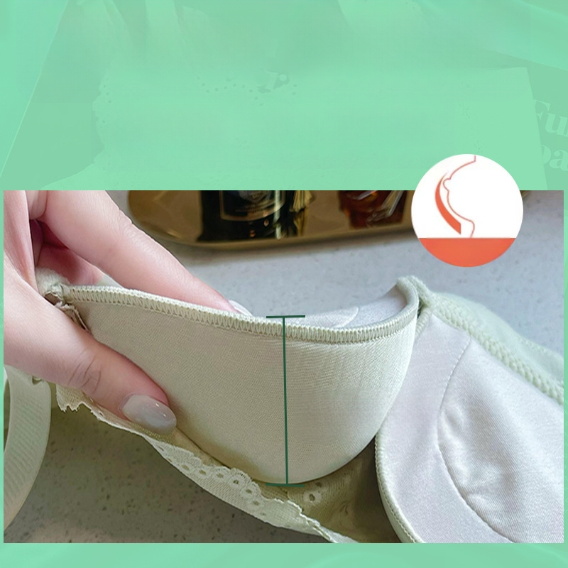 Push-Up rinnahoidja väikeste rindade jaoks, 8 cm paks vormitud kauss, 3/4 kauss, eemaldatavad topelt õlapaelad, tagant neli rivistruktuuri kinnitusi, pitsmaterjal