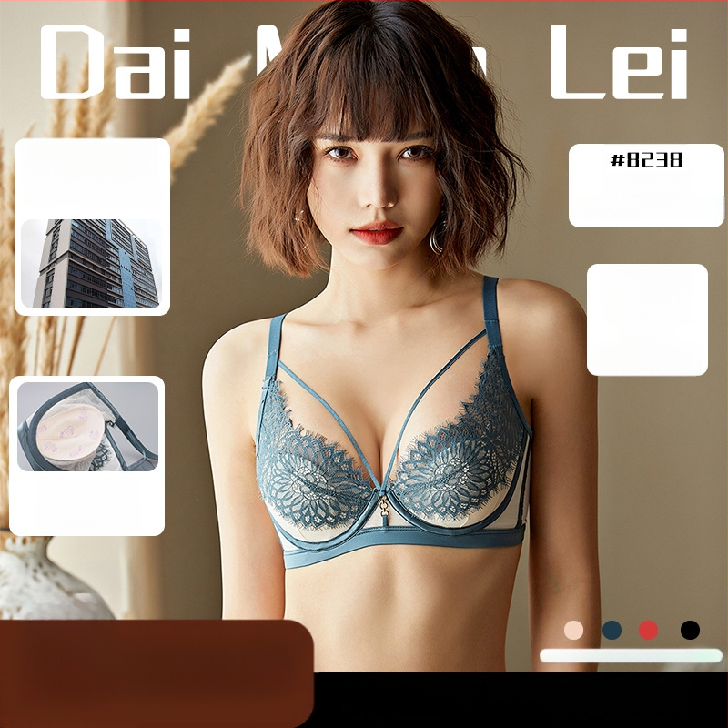 Prancūziško stiliaus nėrinių liemenėlė su plieniniu žiedu, plonos formuojamos kaušeliai, nugaros trijų eilių sagtelės, fiksuotos dvigubos petnešėlės