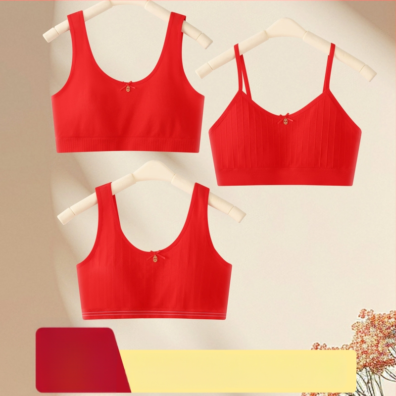 Nesuspausta liemenėlė-vest paaugliams, pilnas kupas, ploni formuoti puodeliai su orų pralaidžiomis pagalvėlėmis; pagrindinis audinys viskozė 70–80%, įdaila viskozė 90–95%; be plieno žiedų; pečių dirželiai fiksuoti; kvėpuojantis patogumas